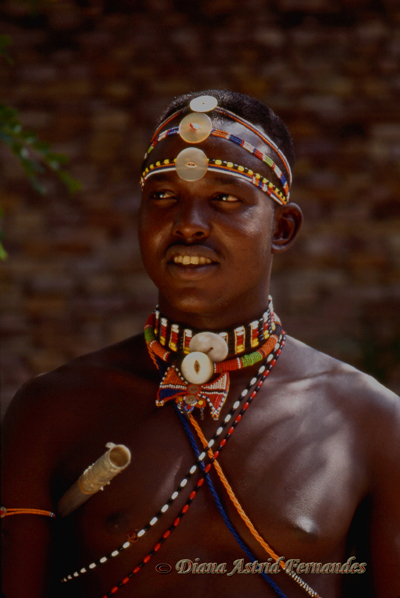 Kenya, Samburu warrior
